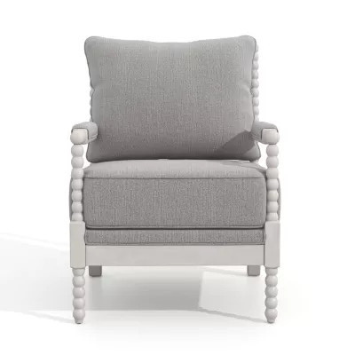 Furniture of America Mully Cushioned Accent Armchair | Belk