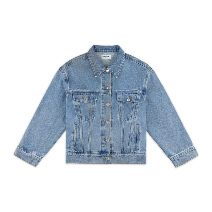 Oversized Denim Jacket - Vintage Wash | Parke