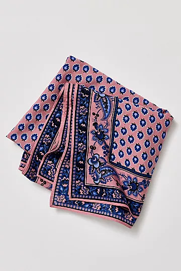 Lotus Paisley Print Bandana | Free People (Global - UK&FR Excluded)