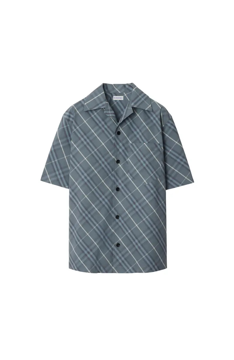 Burberry Relaxed Fit Check Cotton Shirt | Nordstrom | Nordstrom