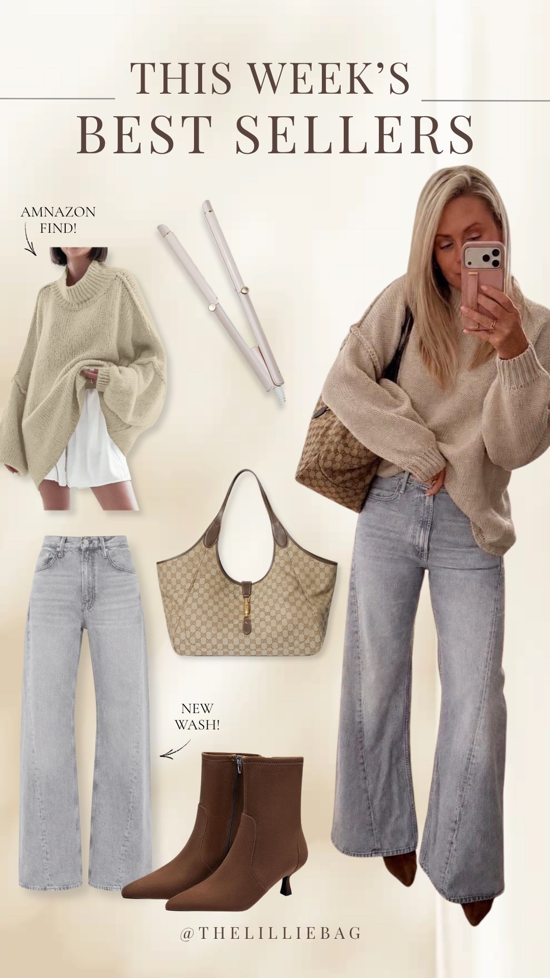 Fall layers- jeans in this wash are🤏🏼🤌🏼🍂!

Workwear. Work outfit. Sweater. Jeans.

#LTKootd #LTKSeasonal