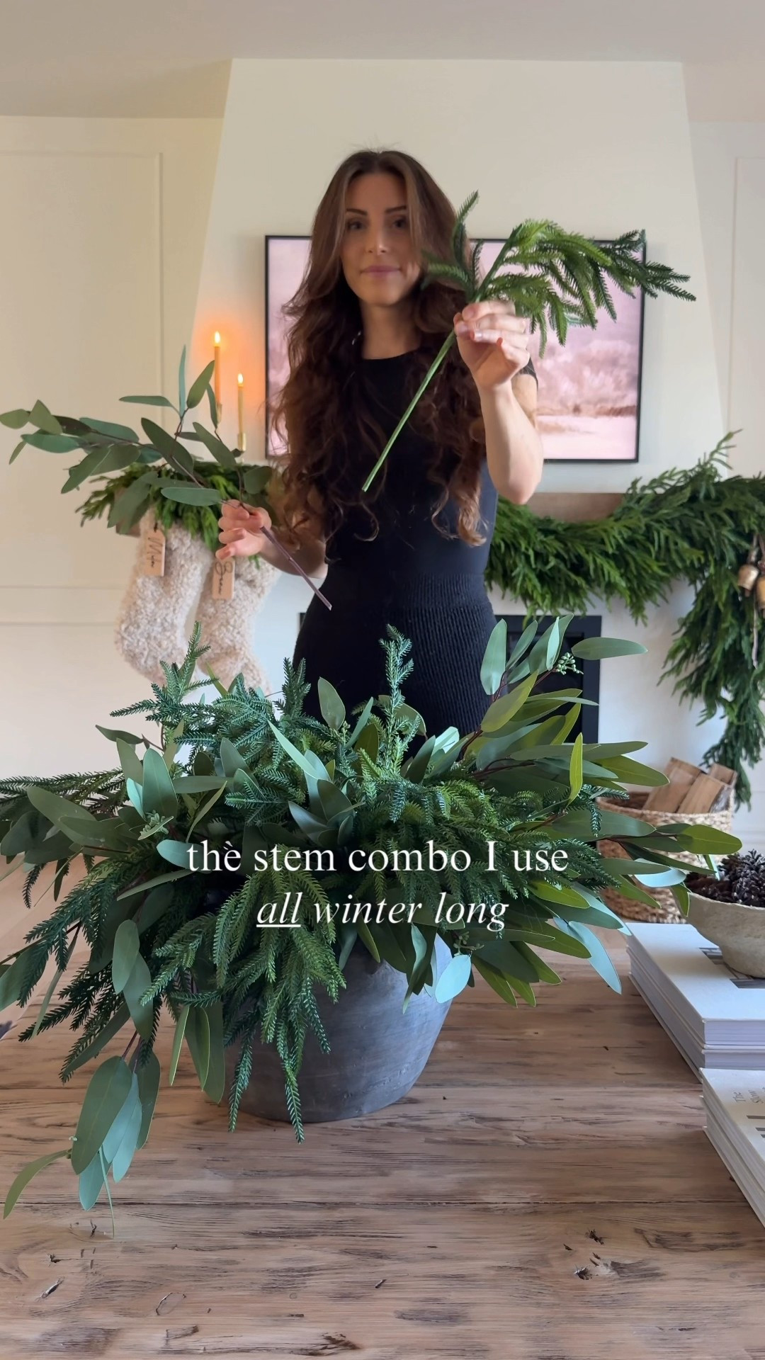 The only stem combo I use all winter long 🤎
I love pieces that don’t feel tied to a single holiday, and this mix is one I leave out from early winter straight through spring. Neutral, cozy, and easy to restyle from room to room.

All stems are from Amazon and linked for you! 