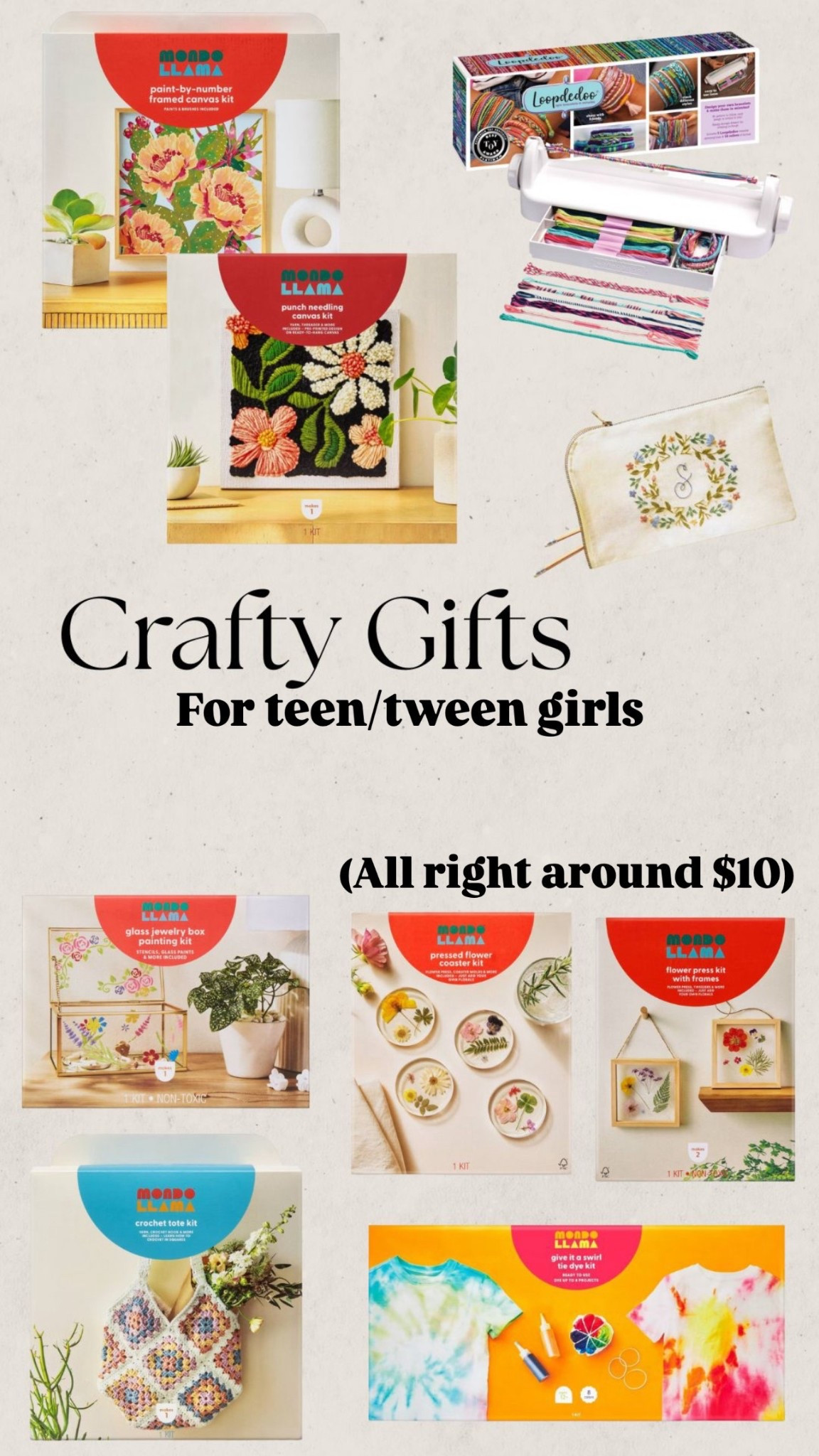 All 30% off today, making them all about $10! Great ideas for tweens and teens!

#LTKGiftGuide #LTKSaleAlert #LTKHoliday