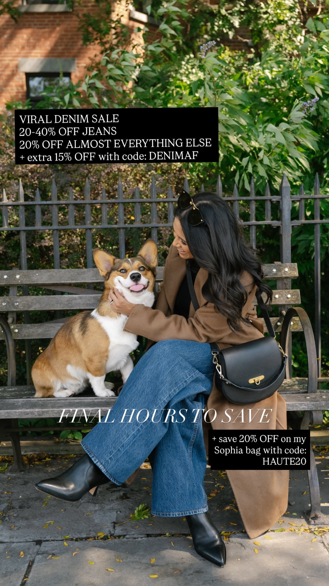 My @abercrombie high-rise wide leg jeans are on sale + take an extra 15% OFF with code: DENIMAF

How gorgeous is my Sophia Bag that I designed with @giginewyork! 20% OFF with code: HAUTE20

#abercrombie #giginewyork #nycoutfits #winteroutfits #workwearoutfits

#LTKSeasonal #LTKSaleAlert