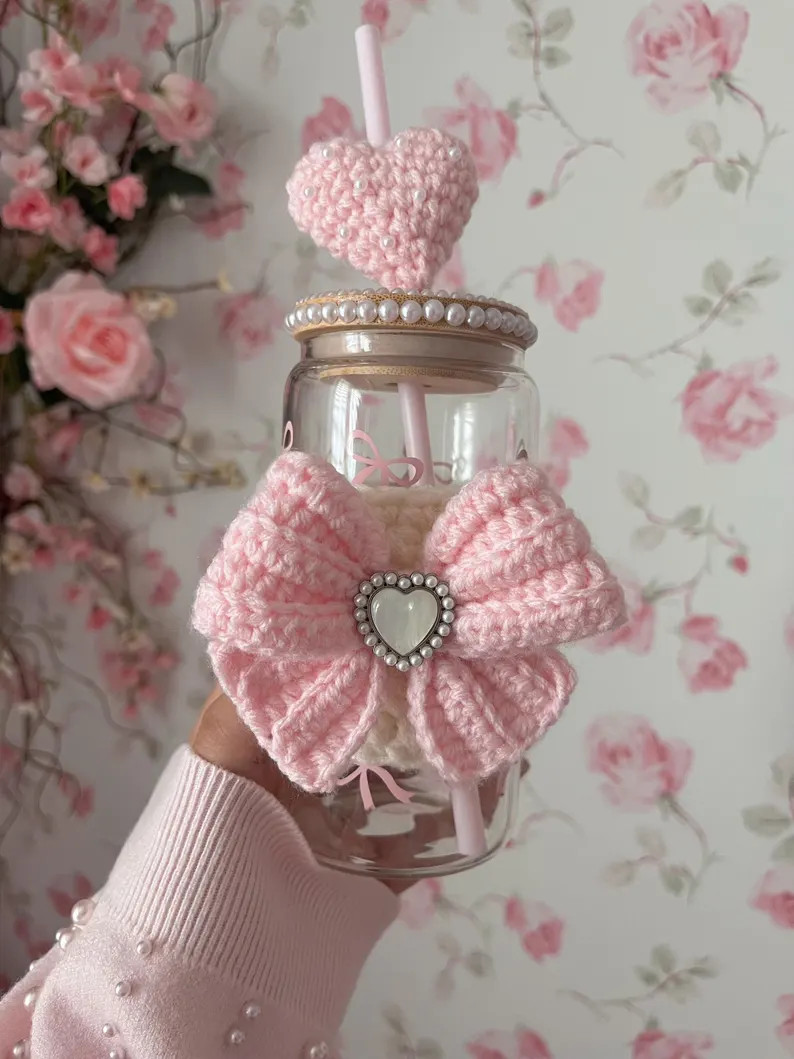 Kylie Bow Cozie - Etsy | Etsy (US)