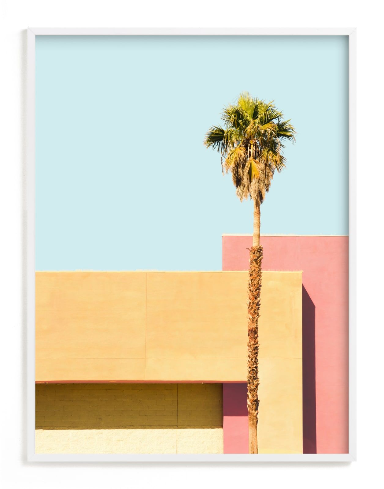 Palm Springs - A Color Study II | Minted
