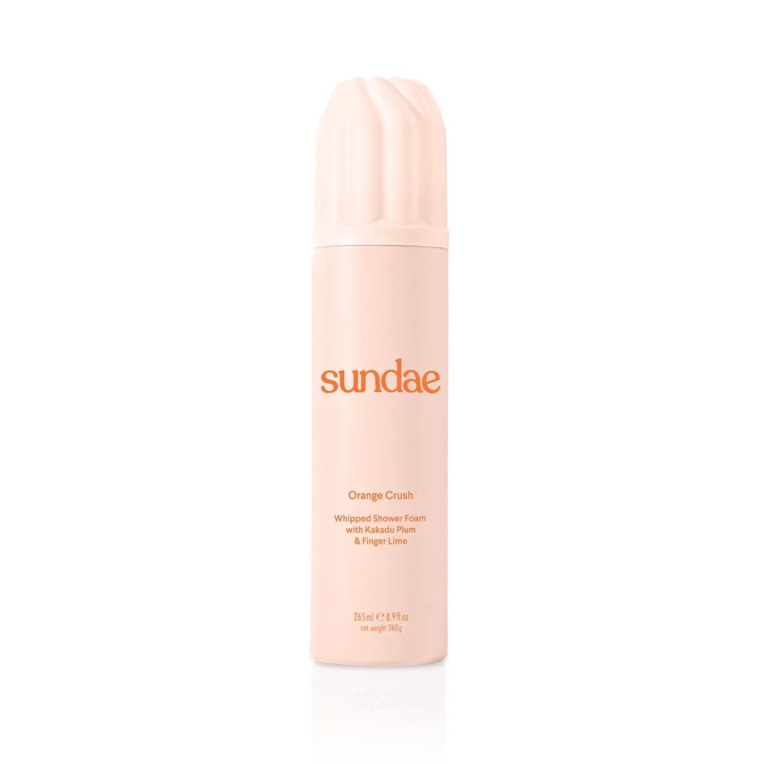Sundae Whipped Shower Foam Orange for All Adult Skin Types | Walmart (US)