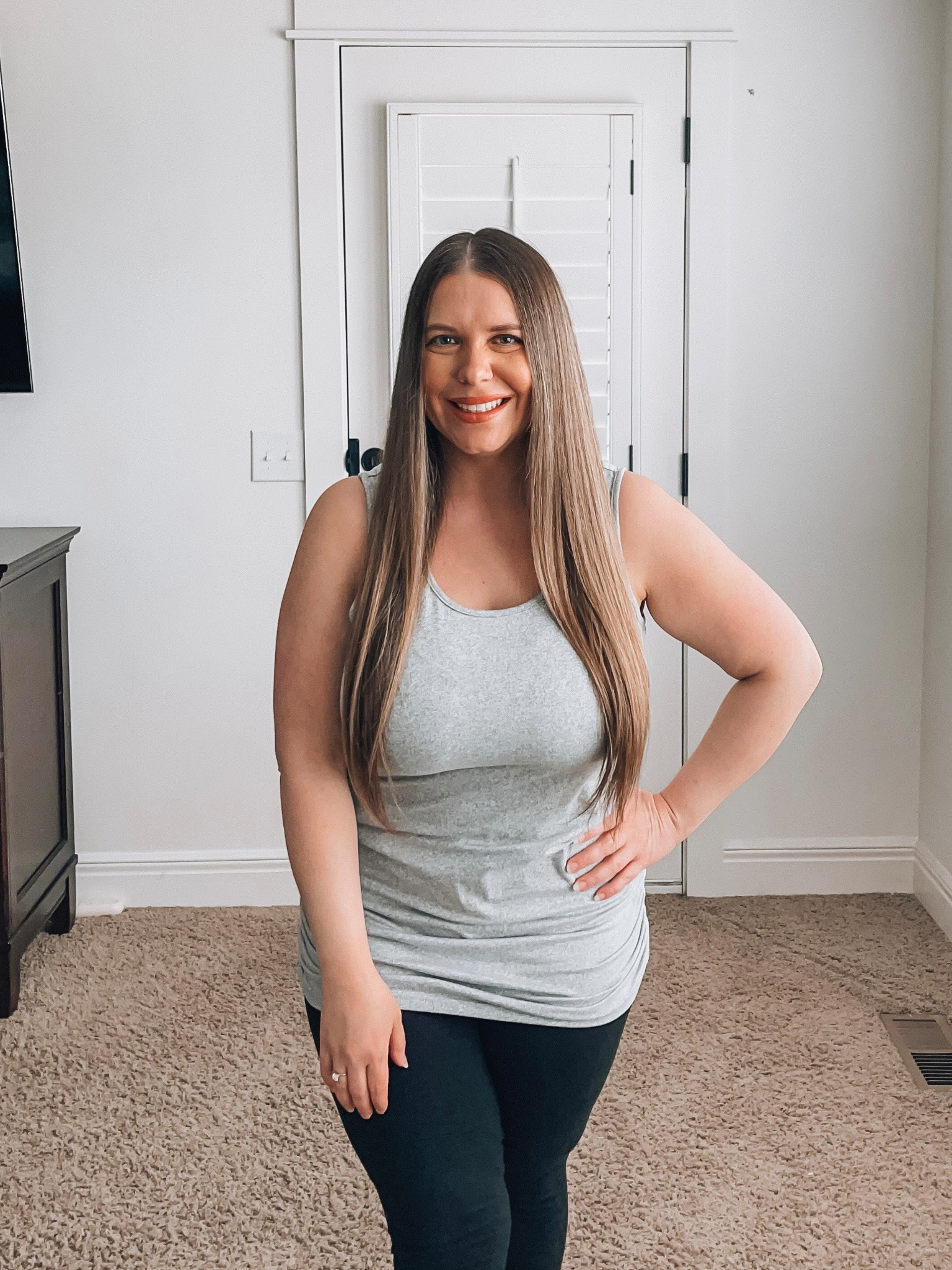 Womens shirts tank tops grey tank top grey womens tank top casual summer tops ruched shirts amazon fashion amazon finds 

#LTKSummerEdit #LTKMidsize #LTKSeasonal 

#LTKActive #LTKWorkwear #LTKPetite