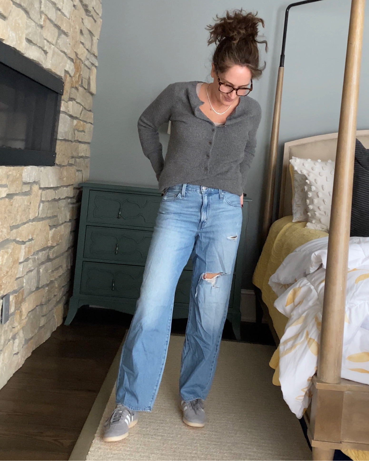 Denim try on

#LTKfit