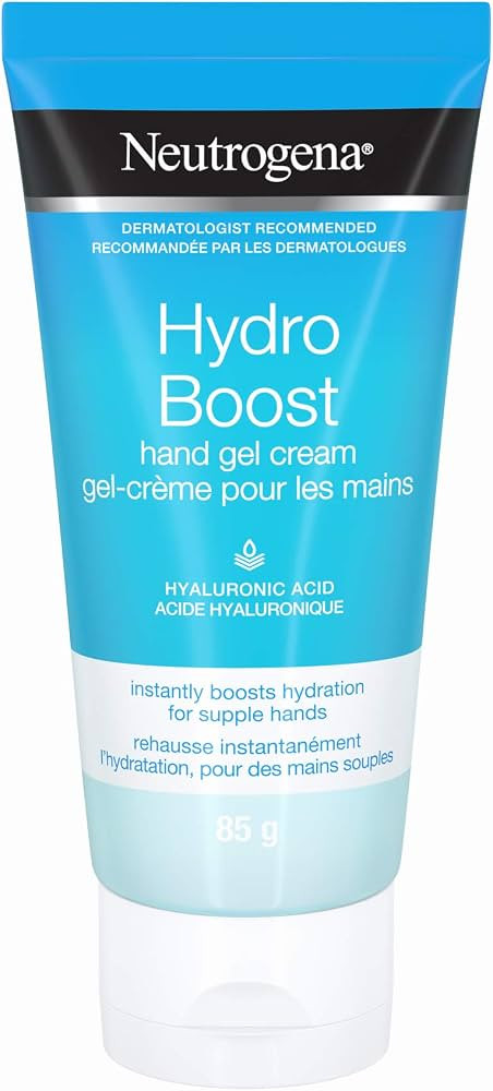 Neutrogena Hydro Boost Hand Gel Cream, Hand Lotion Moisturizer with Hyaluronic Acid, 85g | Amazon (CA)