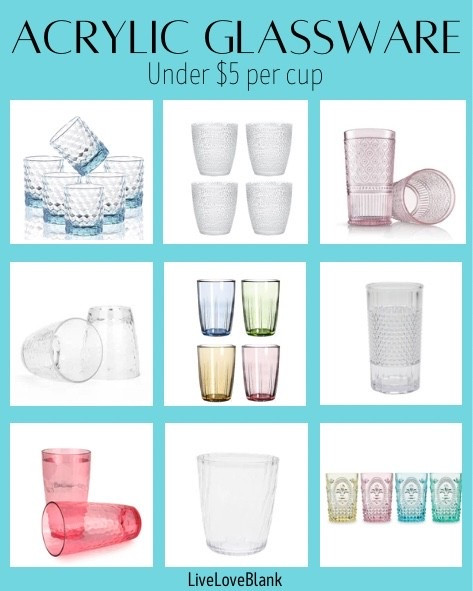 Acrylic glassware
Summer must have 
Non breakable cups
Kids friendly

#LTKSeasonal #LTKOver40 #LTKmomlife