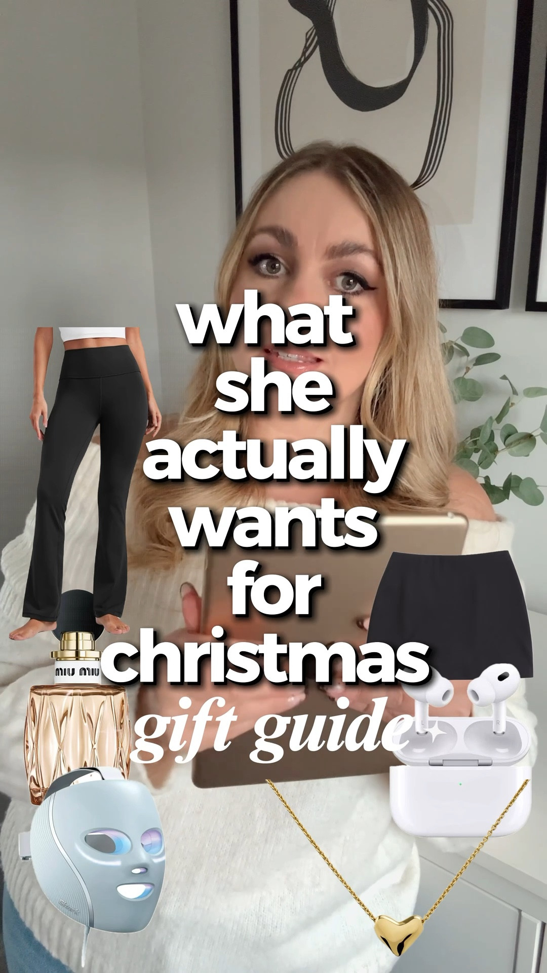 The gifts she actually wants for Christmas - this is one to send to someone who is struggling to shop or is a notoriously clueless gift giver hehe! 

Use code AFXLTK for an extra 15% off on top of the sale price at Abercrombie👏🏻 

#LTKMidsize #LTKGiftGuide #LTKSeasonal