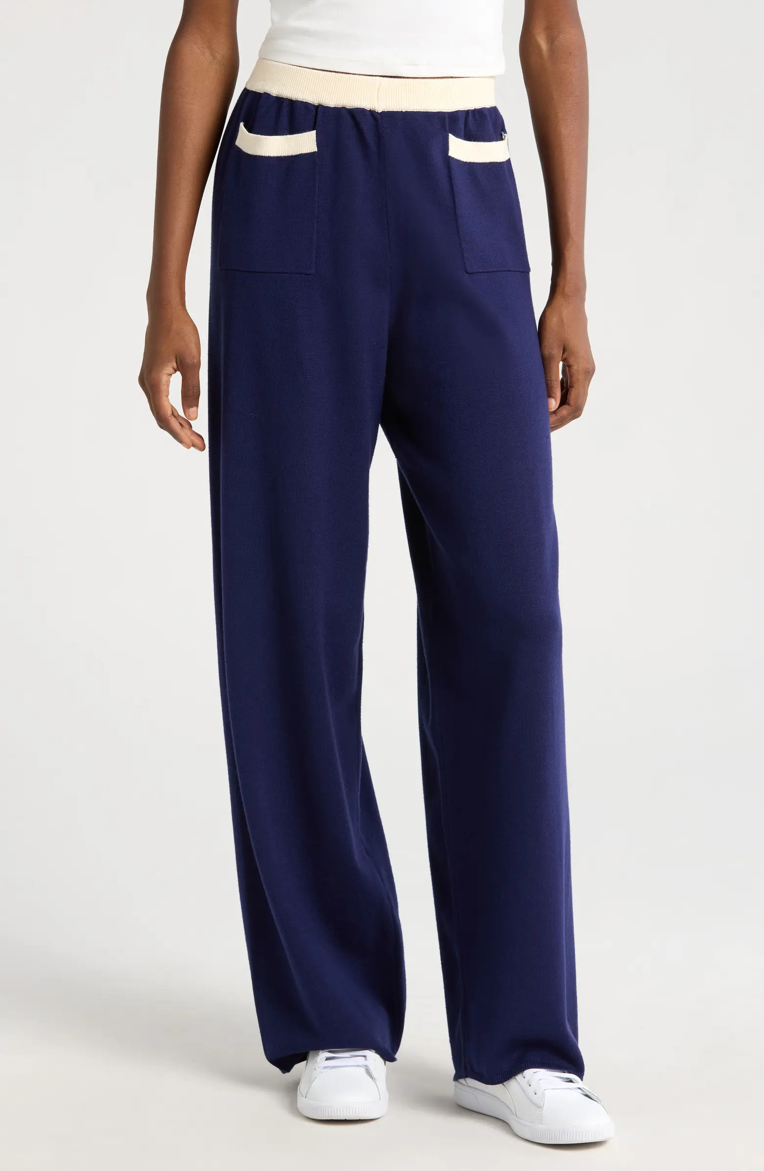 WAYF Set Sail Knit Pants | Nordstrom | Nordstrom