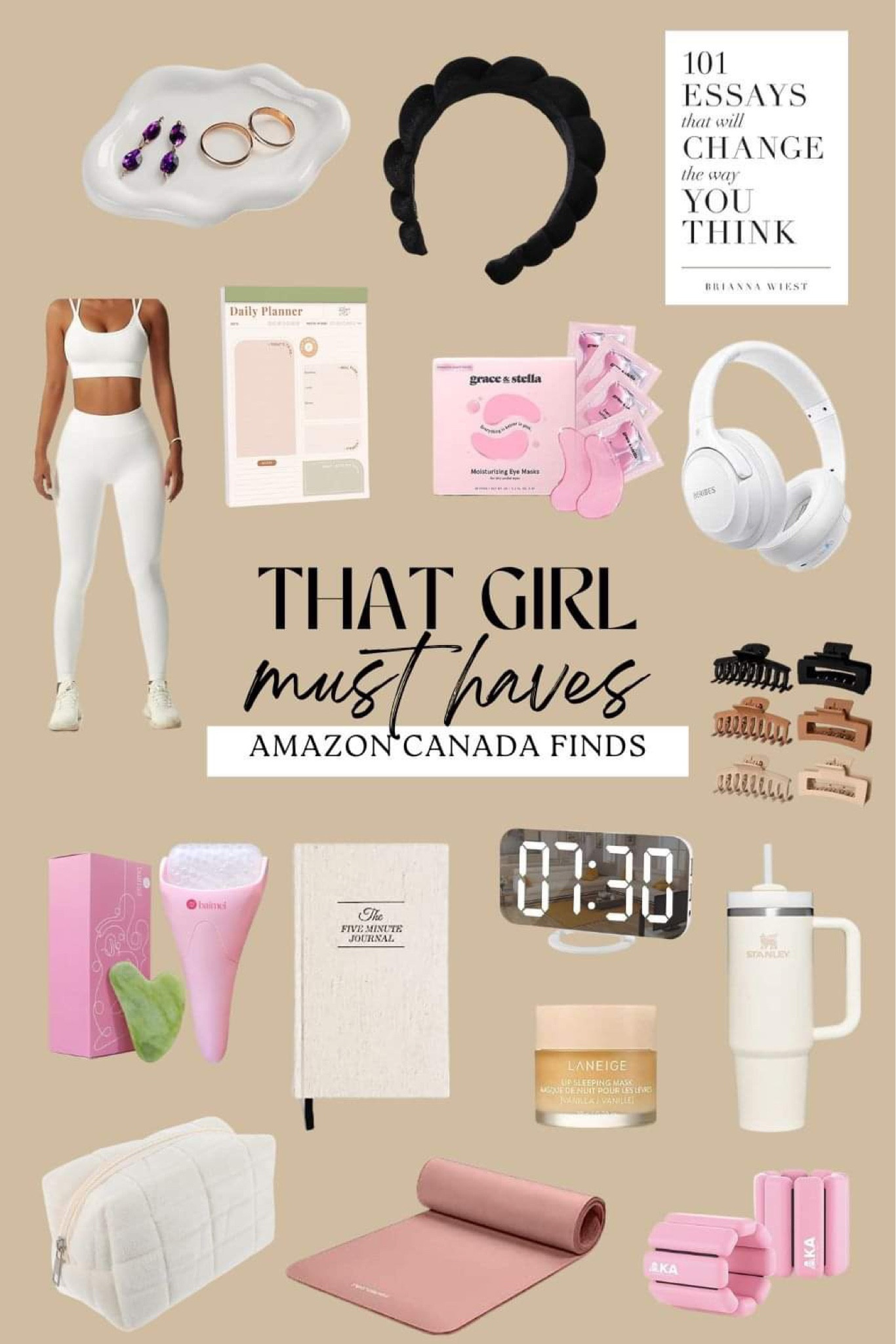 AMAZON FINDS | Must haves to be that girl 🍵🤍

#LTKfitness #LTKbeauty