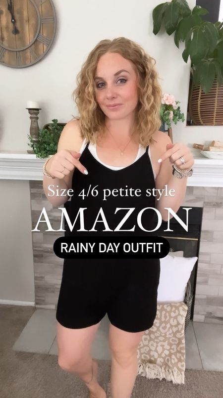 Rainy day outfit from amazon with a navy rain jacket, fitted tee, workout leggings, and sneakers.  Everything fits TTS
// #ltkfindsunder100 #ltksalealert Spring outfits 2024, spring outfit ideas, Amazon outfit ideas, casual outfit ideas, spring outfit inspo, casual fashion, amazon summer fashion, amazon casual outfit, cute casual outfit, outfit inspo, outfits amazon, outfit ideas, amazon shoes, Amazon bag, purse, size 4-6, casual summer outfits, casual outfit ideas everyday, summer fashion

#LTKfindsunder50 #LTKstyletip #LTKSeasonal