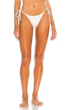 DEVON WINDSOR Cara Bikini Bottom in Off White from Revolve.com | Revolve Clothing (Global)