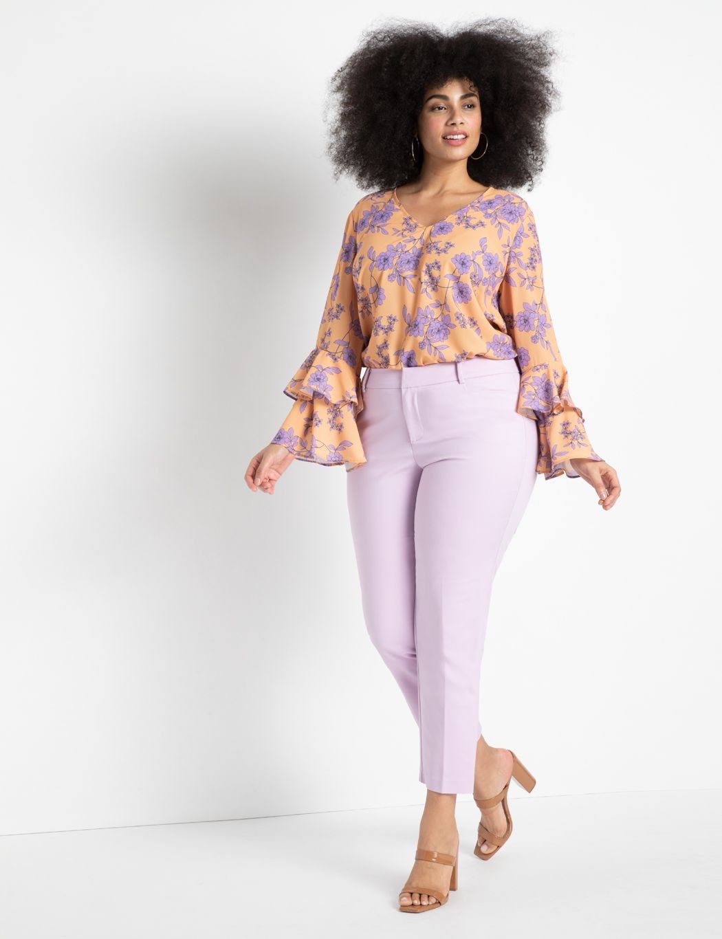 Kady Fit Double-Weave Pant | Eloquii