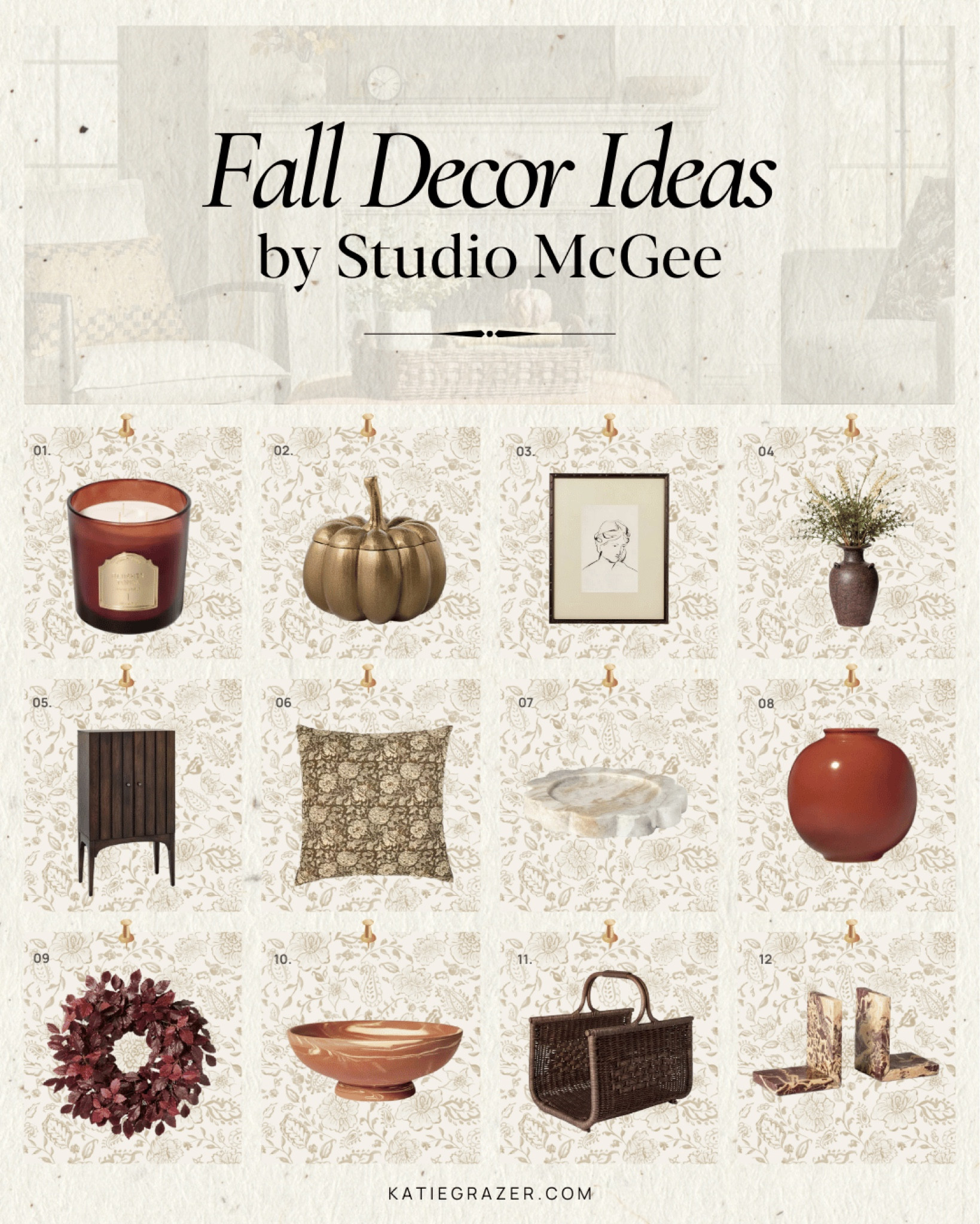 If you’re like me and love all things fall, you’re in for a treat! I’ve rounded up 29 chic fall decor ideas by the fabulous Studio McGee for this season that will elevate your space and give it that cozy, inviting feel we all crave this time of year.

#LTKHome #LTKSeasonal #LTKSaleAlert