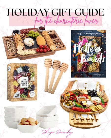 Holiday Gift Guide for the Charcuterie Lover 

#charcuterieboards #charcuteriebooks #giftguide #hostess #Holidaygift #christmasgift #giftideas 

#LTKhome #LTKSeasonal #LTKHoliday