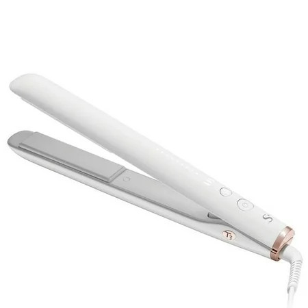 T3 SinglePass StyleMax Professional Flat Iron W/Custom Settings 1 Inch White | Walmart (US)