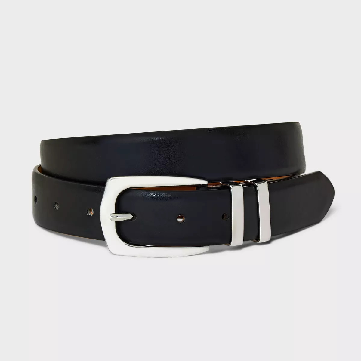Women's Double Keeper Belt - A New Day™ Black | Target