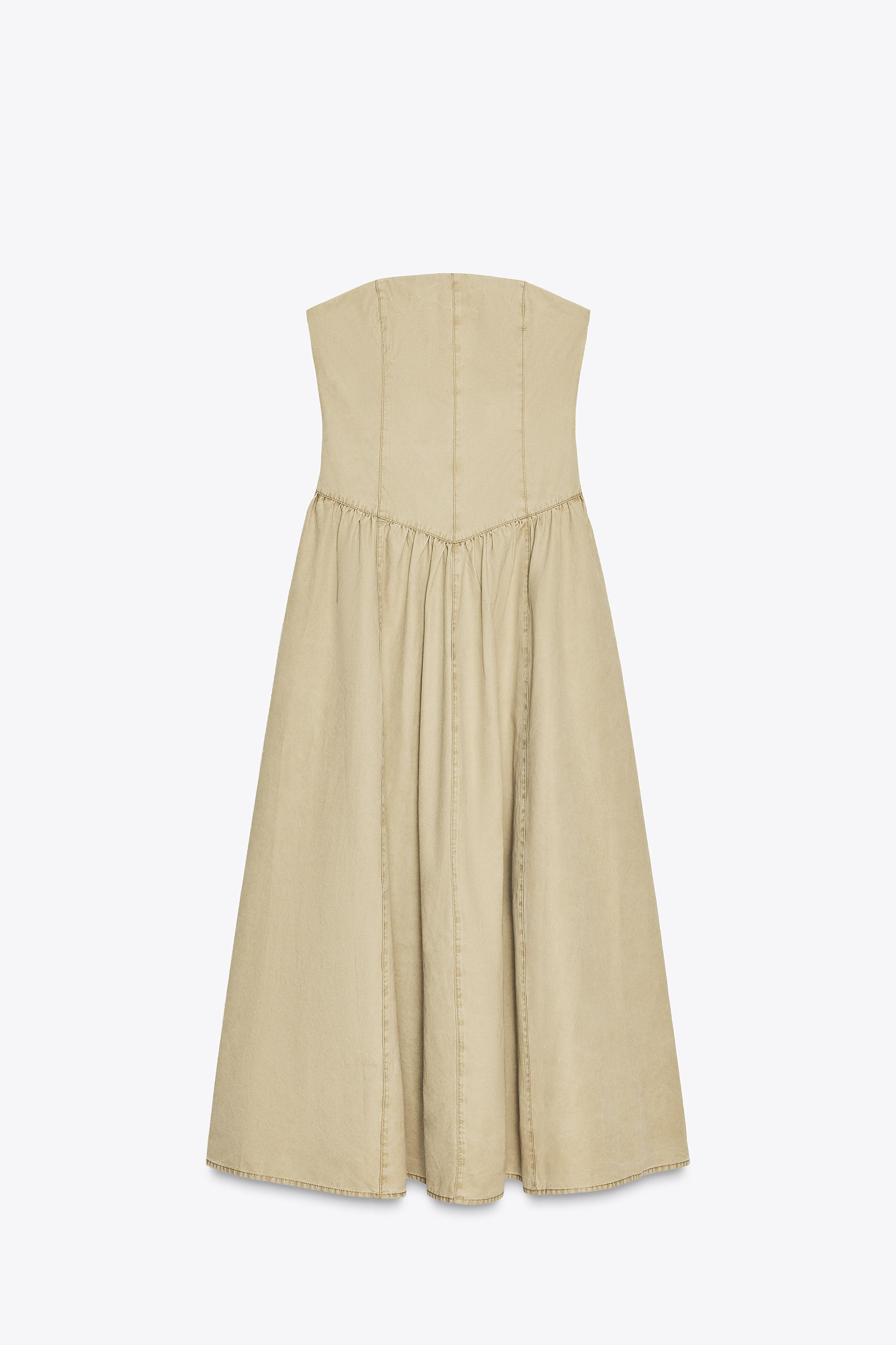 STRAPLESS DRESS | Zara US