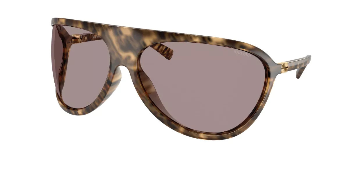 Miu Miu MUA01S 11Z06I Women’s Sunglasses Tortoiseshell Size 75 | SmartBuyGlasses Global