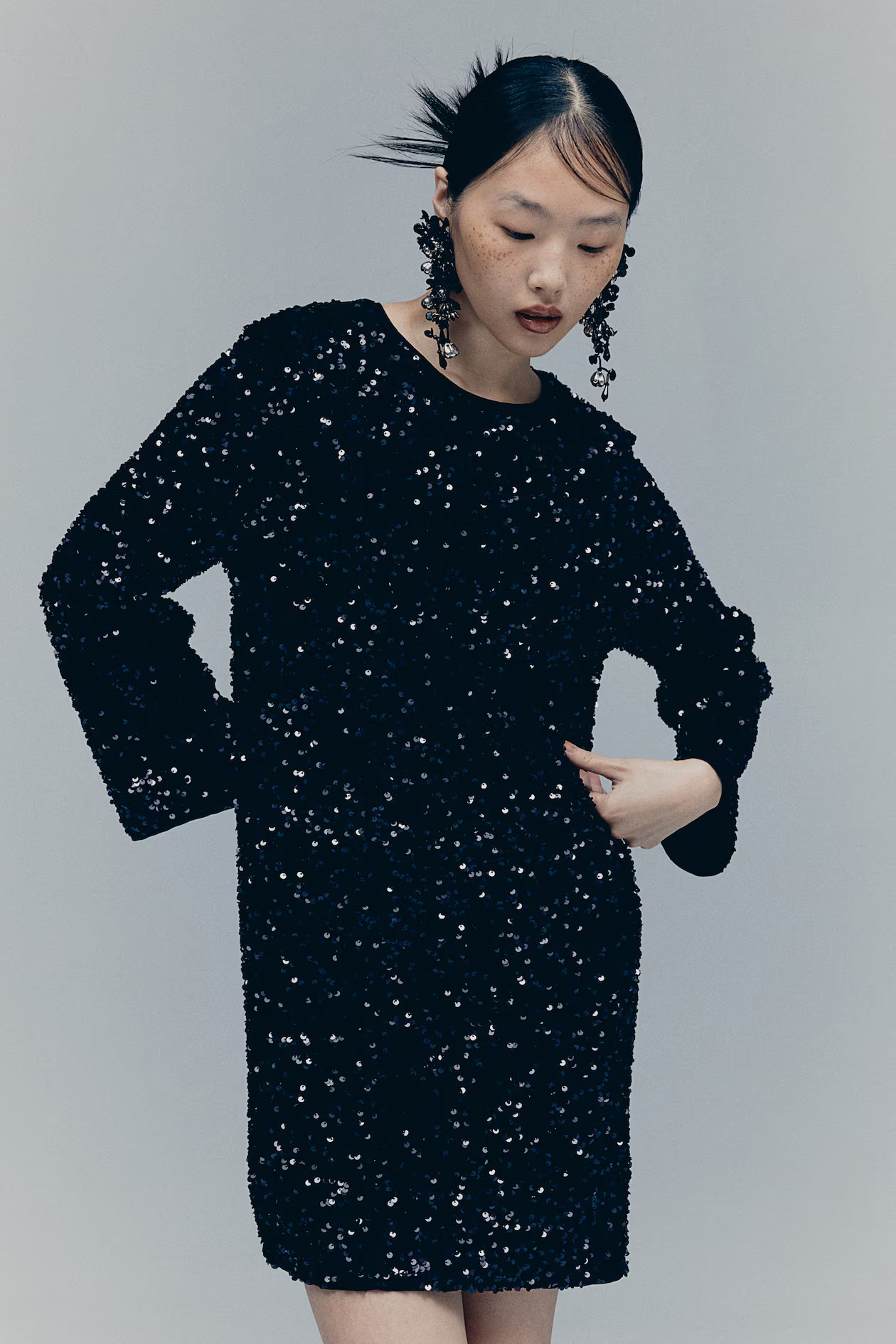 Sequined A-Line Dress | H&M (US + CA)