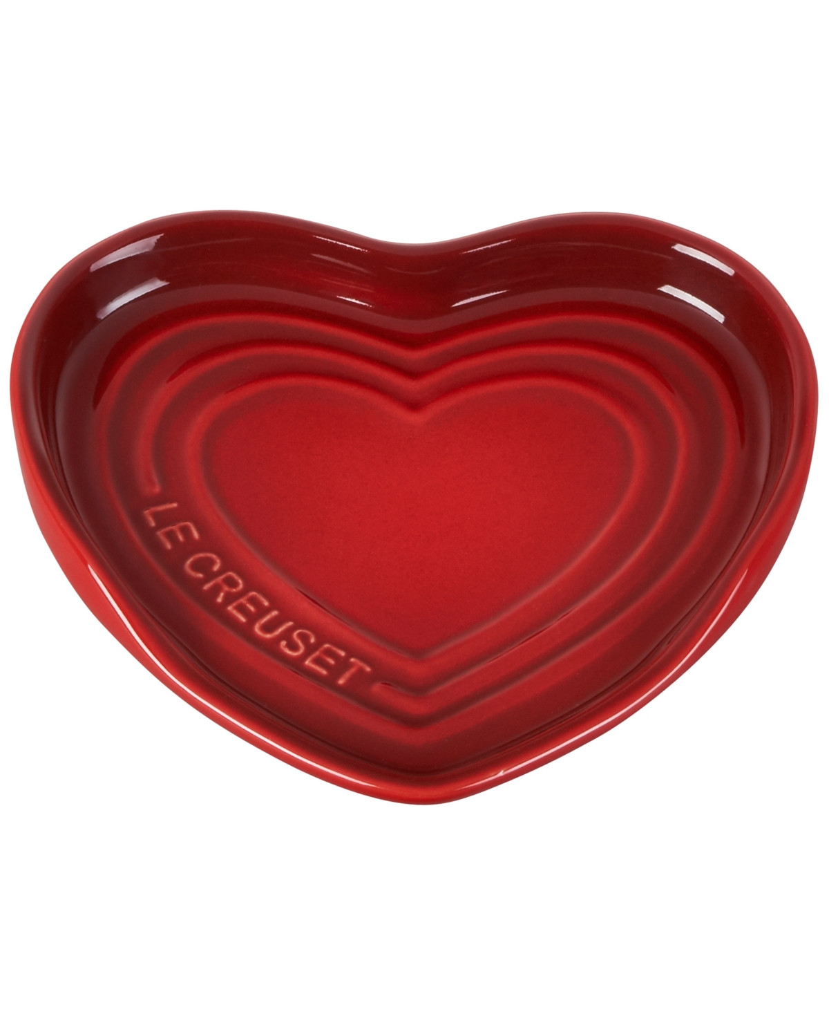 Le Creuset Heart Shaped Spoon Rest - Cerise | Macy's