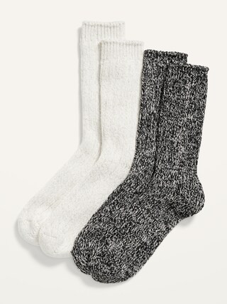 2-Pack Soft-Knit Socks For Women | Old Navy (US)