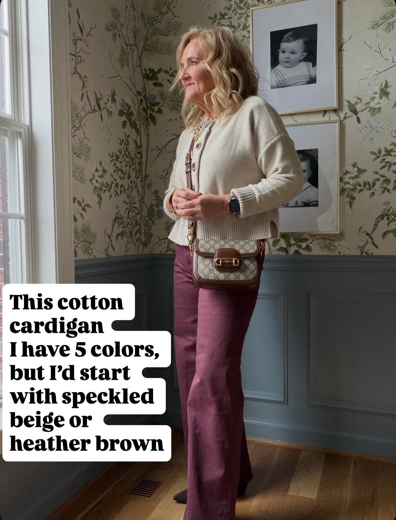 The perfect cotton cardigan. I love wearing it on its own as a top. Or as a later. I wear a medium. Pink is restocked! 
Jeans size 29 inseam 28 if inbetween size up 
@quince

#LTKOver40 #LTKFindsUnder100 #LTKPetite