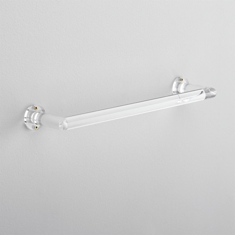 acrylic 18" towel bar | CB2