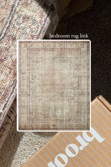 my affordable bedroom rug — such a good dupe for the Magnolia Lena Rug. printed & so incredibly soft! Under $600 for 11x8