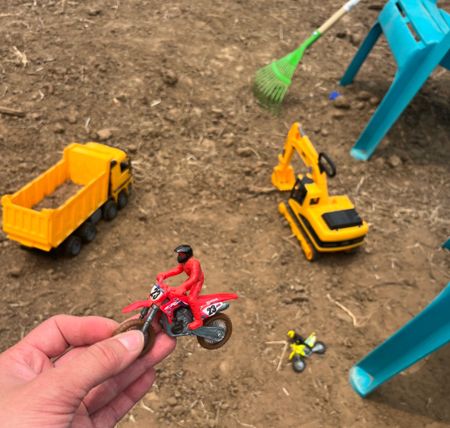 There’s nothing like being outside and playing wild & free in the dirt 🤩 

My kids have been loving these trucks, dirt bike racers & tools for their independent outdoor play while we spend time with the 🐓on the farm lately 🙌🏼

#LTKKids #LTKFamily #LTKHome