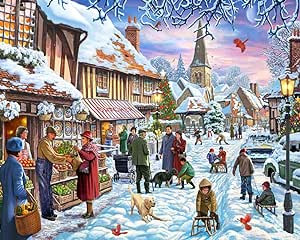 Winter Stroll Jigsaw Puzzle 1000 Piece | Amazon (US)