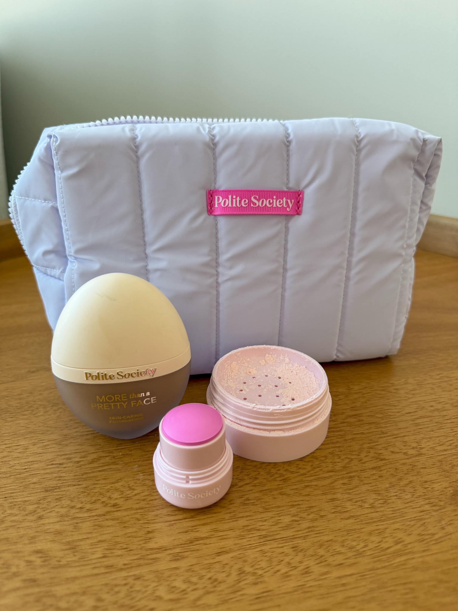 This clean makeup set is on major sale! Reg $144, marked down to $94 plus 20% off = $75. Choose your shades. #ad

Plus you get a free lip balm in my fave Bumbleberry at $75 spend today!

In my stories: Wearing foundation shade medium tan, blush in Los Angeles, and brightening loose powder in Petal.

#LTKSaleAlert #LTKBeauty #LTKCyberWeek