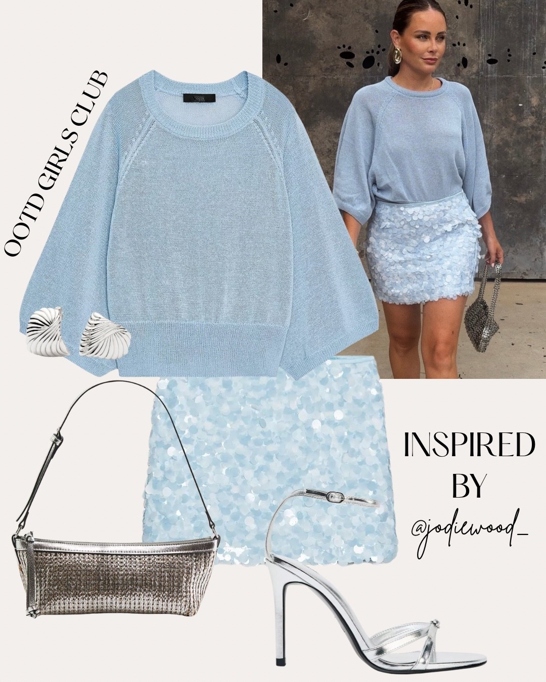 Inspired by Jodie Wood - the trending sequin skirt 

#LTKdatenight #LTKeurope #LTKsummer