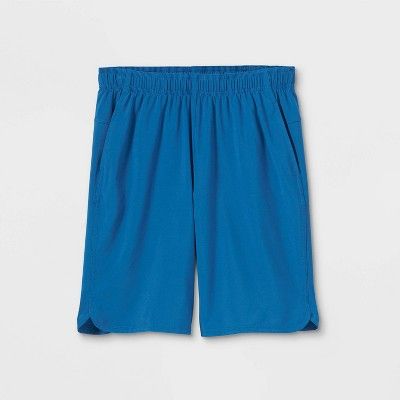 Boys' Stretch Woven Shorts - All in Motion™ Blue M | Target