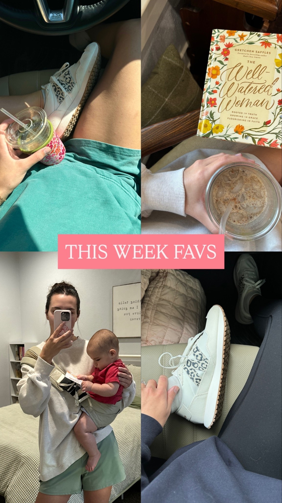 This weeks favorites!! 
#biblestudy #newbalance #fallshoe #babycarrier 

#LTKActive #LTKSeasonal #LTKFallSale