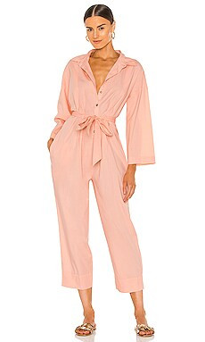 Free People X REVOLVE Cameron Shirt One Piece in Impatiens Pink from Revolve.com | Revolve Clothing (Global)