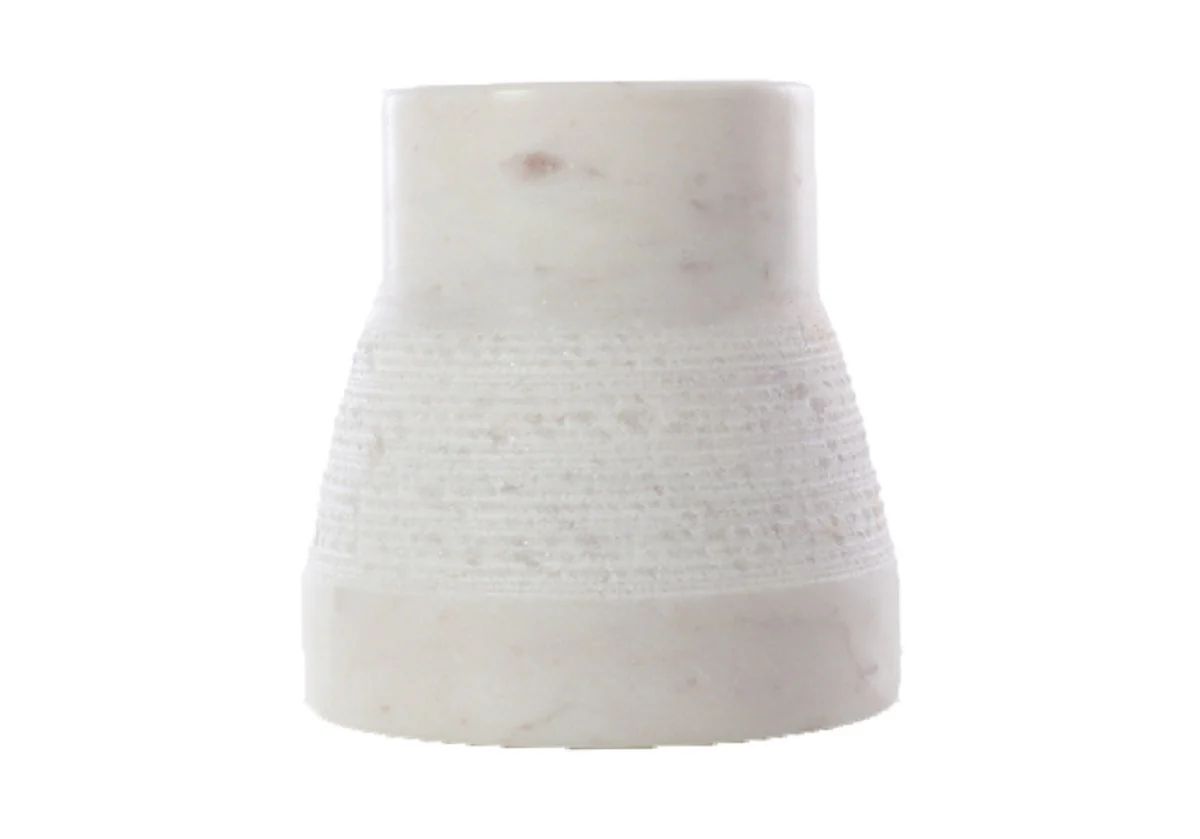 MARBLE MATCH HOLDER | WHITE | Alice Lane Home Collection
