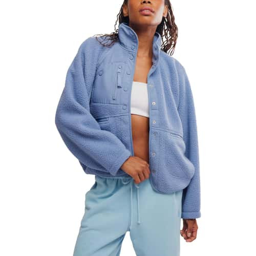 Free People Women's Hit The Slopes Fleece Jacket | Sun & Ski Sports