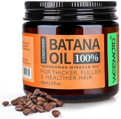 100% Raw Batana Oil for Hair from Honduras, 2 Fl Oz, Espresso Coffee | Amazon (US)