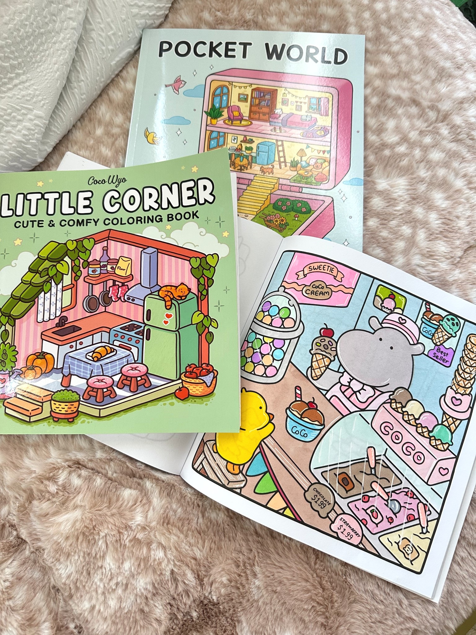 Amazon Finds! The cutest coloring books! There are so many to pick from and under $10 and fun for any age. The hype is to use alcohol based markers but put a thick paper under so it doesn’t bleed through. But you can use anything you like! The open page is from
The cozy friends book

#LTKFindsUnder50 #LTKFamily #LTKKids