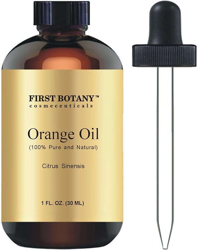 First Botany, 100% Pure Orange Essential Oil - Premium Orange Oil for Aromatherapy, Massage, Topi... | Amazon (US)
