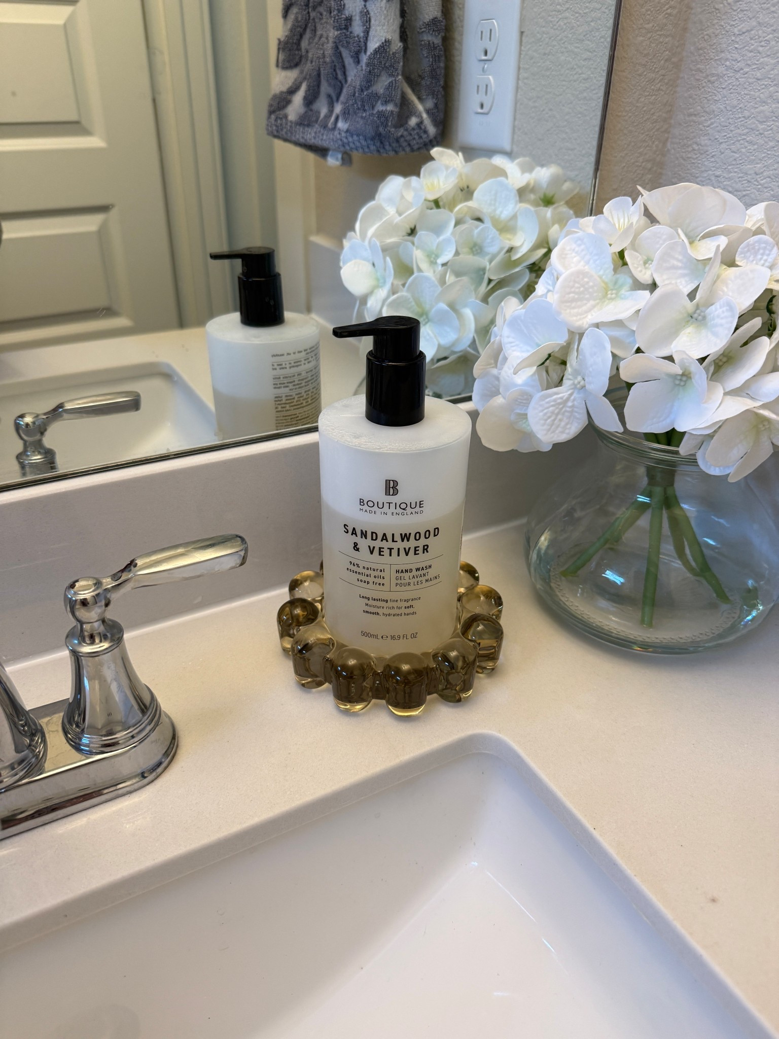 Look for less soap holder, candle holder, amazon find, glass bubble dish 

#LTKHome