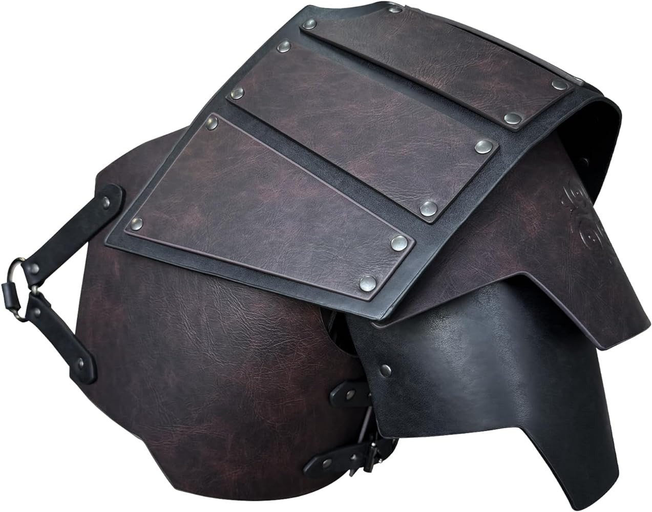 HiiFeuer Viking Faux Leather Single Pauldron Shoulder Armor, Retro Medieval Knight Shoulder Armor... | Amazon (US)
