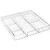 Whitmor 6-Section Clear Drawer Organizer | Amazon (US)