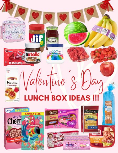 Valentine’s Day lunchbox ideas! 

Use heart shaped cookie cutters to cut out fruit, lunchmeat , cheese, or sandwiches.  Add in cookies, cakes and mini candies 





Valentine’s Day , lunchbox ideas, kids lunch , pottery barn kids , amazon home , amazon finds , Walmart plus , Walmart finds #ltkseasonal

#LTKunder50 #LTKkids #LTKhome