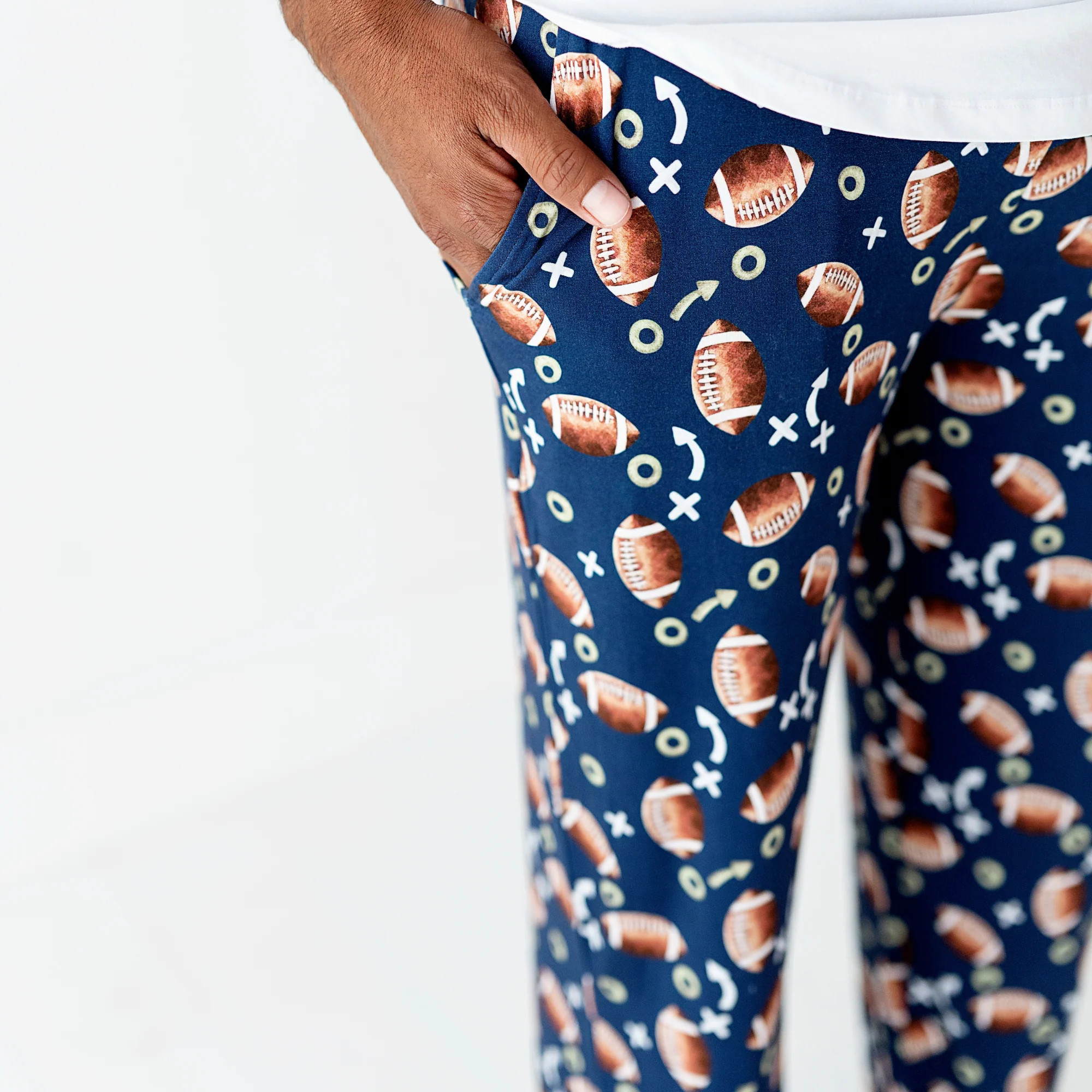 Clear Eyes, Full Hearts, Lets Snooze Football Mens Lounge Pants | Kiki + Lulu